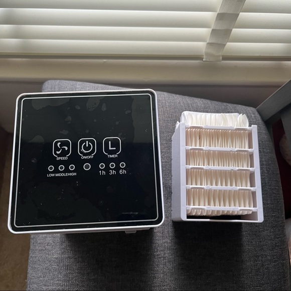 Portable Mini Air Conditioner Cooler Cooling Bedroom Aroma USB Fan Rapid Cooling - Picture 2 of 3